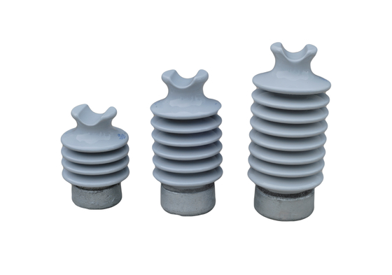 Linha isolador da porcelana do ANSI 57-2 do cargo