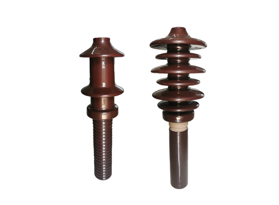 Isoladores da linha elétrica da porcelana de Customerized Brown 10NF250