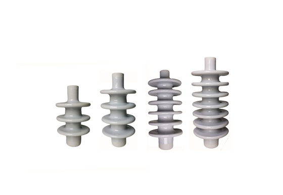 Isoladores padrão do suporte isolador da porcelana da altura 80mm do OEM do IEC
