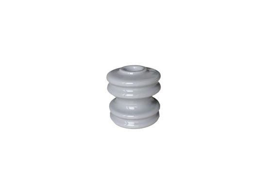 Isoladores brancos do carretel da porcelana 8.9kN do ANSI 53-3 da cor