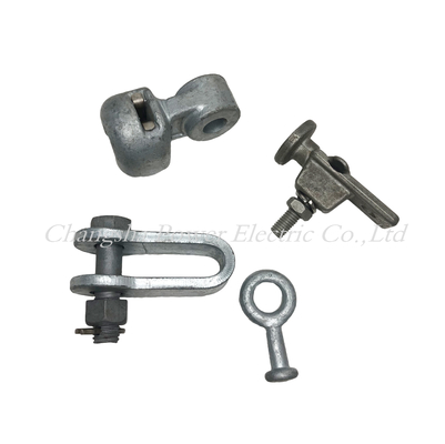 Encaixes padrão do metal 40kn do ANSI para o isolador de suspensão da porcelana