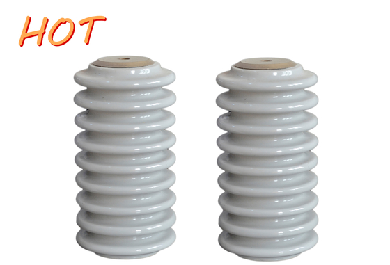 Isoladores de alta tensão do suporte isolador da porcelana do ANSI 13.3kN 14.4kV