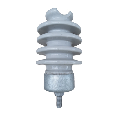 A linha isoladores da porcelana C-120 do cargo vitrificou M20 de superfície M24
