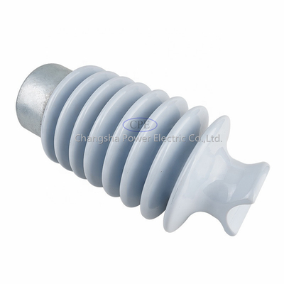 Isolador 33kv composto de alta tensão da linha elétrica da porcelana da tensão do poder do cargo do Oem