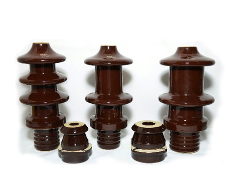Bucha do transformador do OEM do isolador da porcelana do transformador atual de Brown