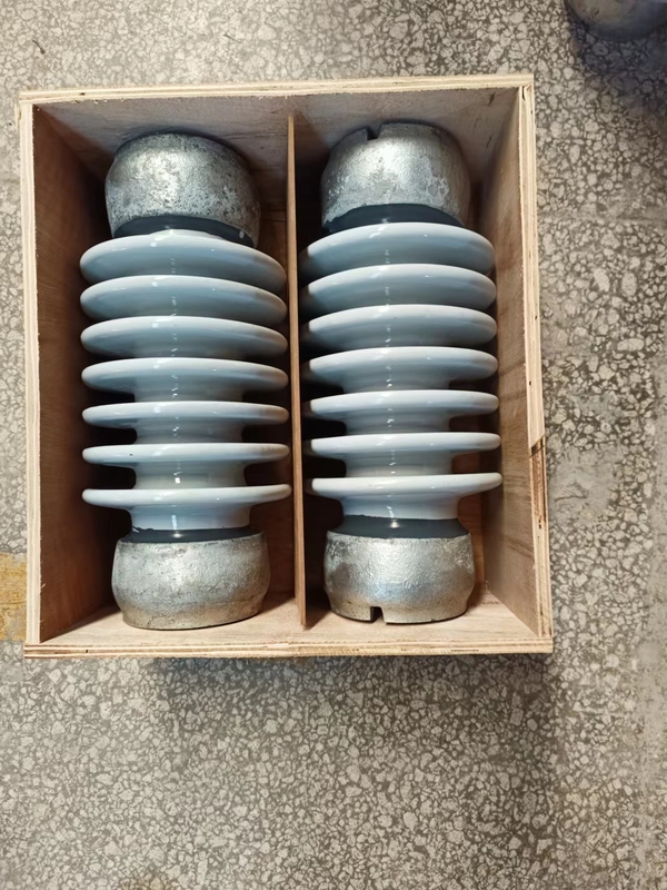 Luz contínua Gray Glazed Customized Size do isolador do cargo da estação do núcleo do ANSI TR-208