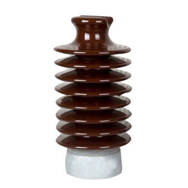 Linha isolador da porcelana 35KV do ANSI 57-16 da parte superior do laço do cargo