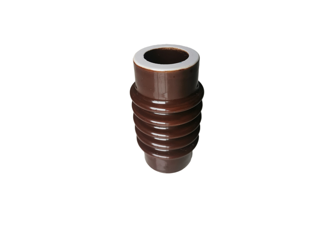 Isoladores cerâmicos de alta tensão de Brown 10kV para linhas da distribuição