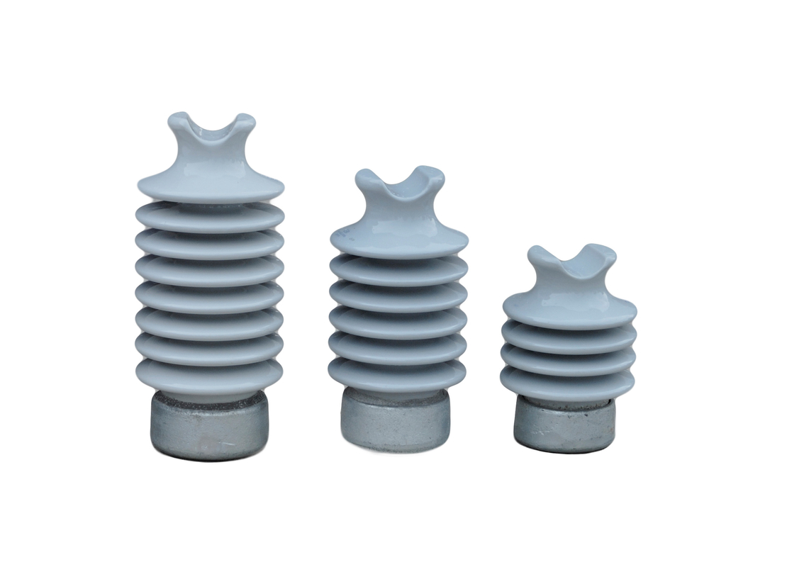 Claro - linha cinzenta isolador da porcelana do ANSI 57-3 do OEM do cargo