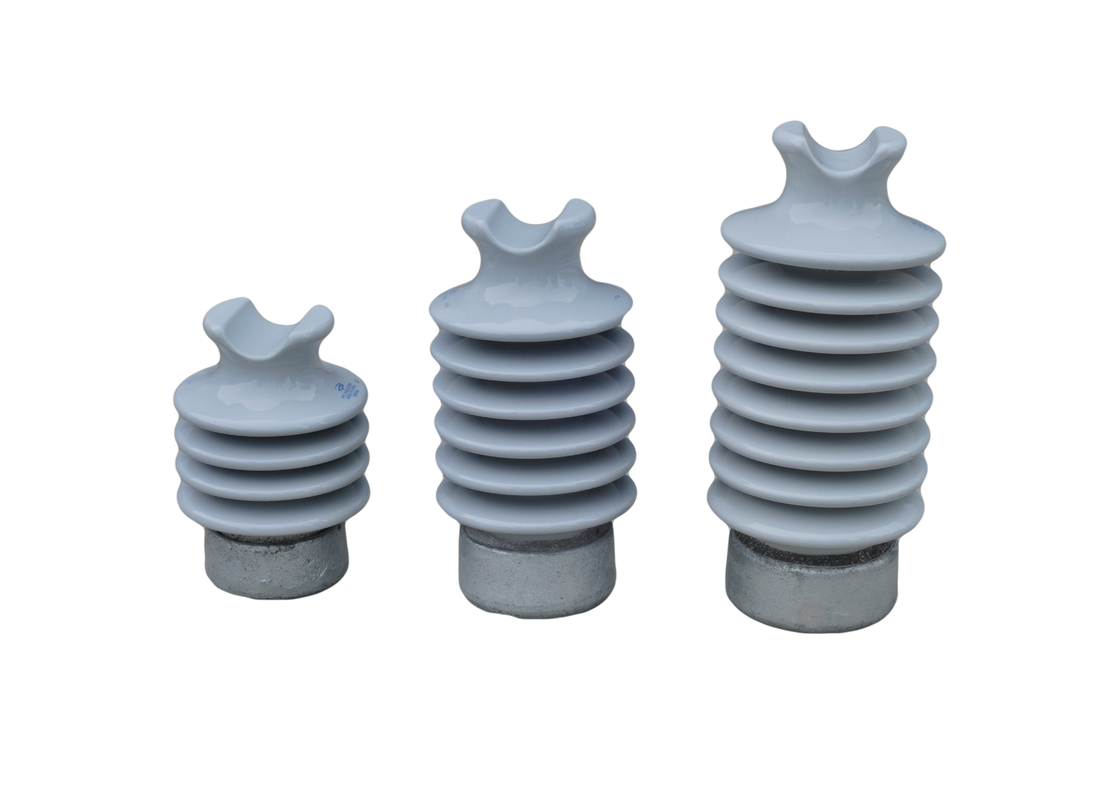Linha isolador da porcelana do ANSI 57-2 do cargo