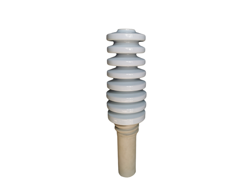 Isoladores antienvelhecimento da linha elétrica da porcelana da altura 451mm da classe do ANSI
