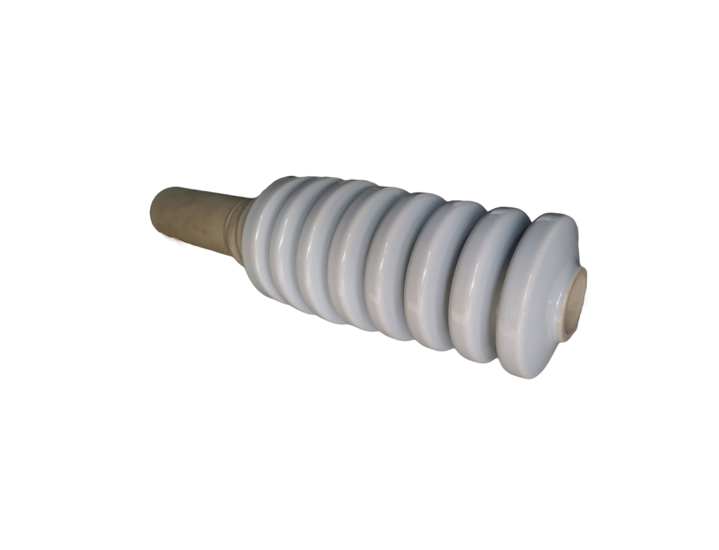 Isoladores antienvelhecimento da linha elétrica da porcelana da altura 451mm da classe do ANSI