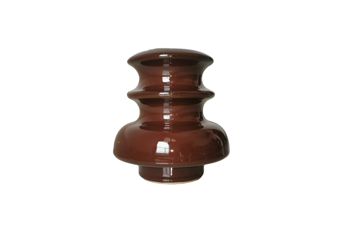 ANSI da cor 24kV de Brown 56-2 Pin Type Porcelain Insulator