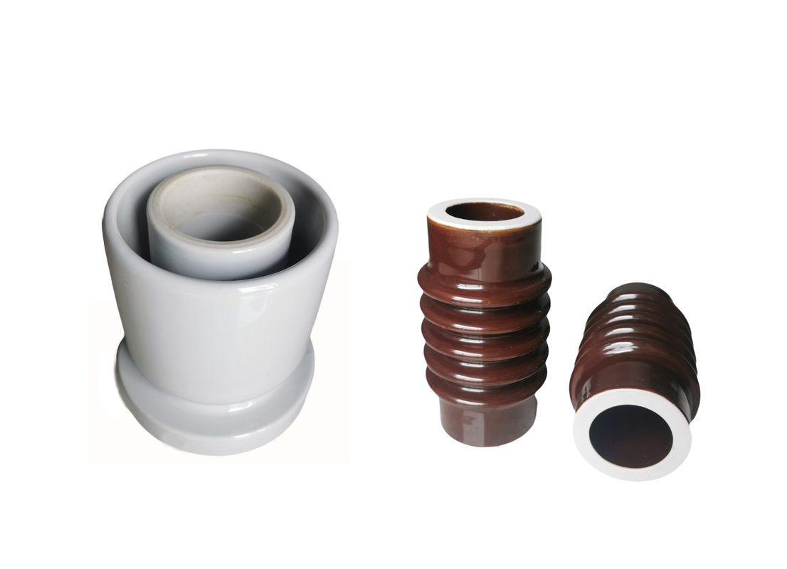 O óleo imergiu a bucha da porcelana do transformador de 1kV DT1-3150