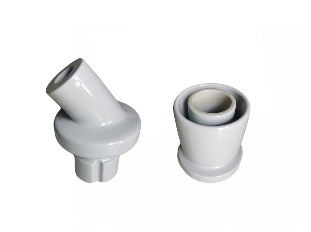 Isoladores diferentes da linha elétrica da porcelana de Customerized da forma/OEM disponíveis