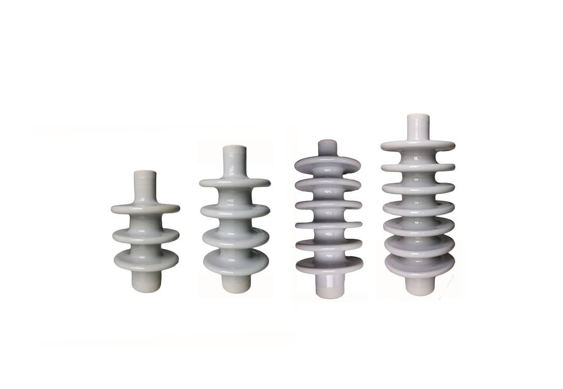 Isoladores padrão do suporte isolador da porcelana da altura 80mm do OEM do IEC