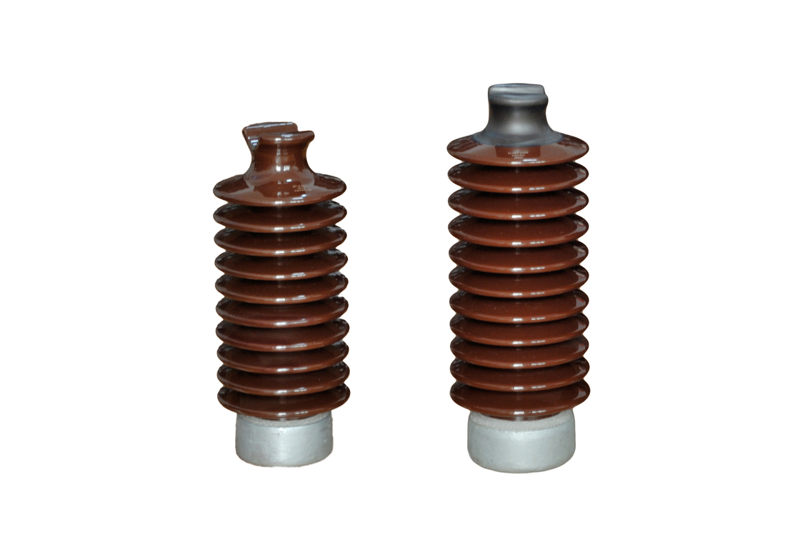 Linha semi condutora isolador da porcelana do ANSI 57-4 da alta tensão do cargo