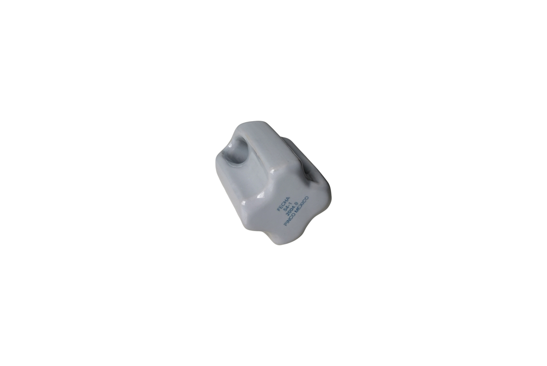 Isoladores claros da tensão da porcelana de Gray Glazed 1.85kg 89kN