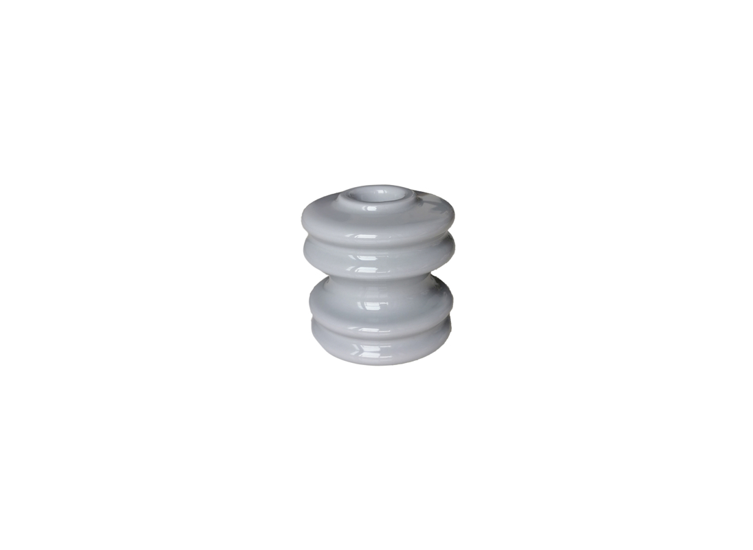 Isoladores brancos do carretel da porcelana 8.9kN do ANSI 53-3 da cor