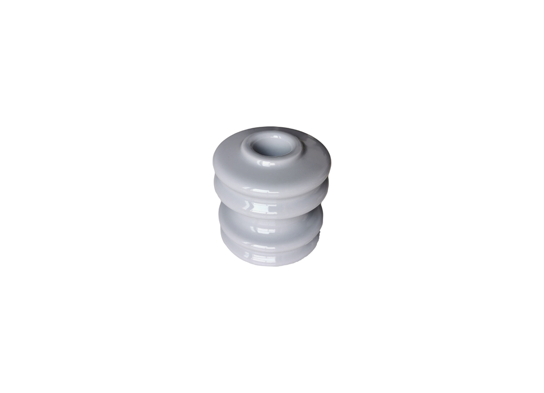 Isoladores brancos do carretel da porcelana 8.9kN do ANSI 53-3 da cor