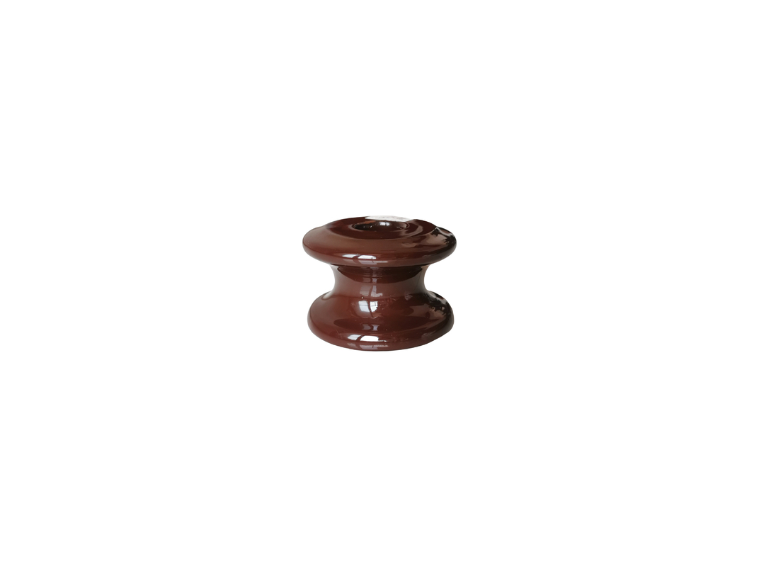 Isoladores de alta elasticidade do carretel da porcelana de 0.5kg 13kN