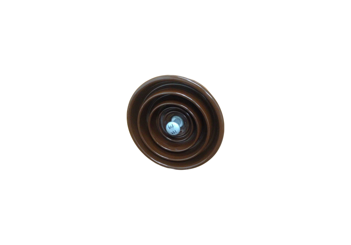 Isolador de suspensão da porcelana do ANSI U160BL do tampão 160KN do alto densidade