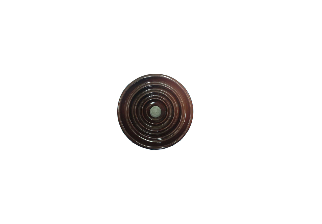 Isolador de suspensão da porcelana do ANSI U160BL do tampão 160KN do alto densidade
