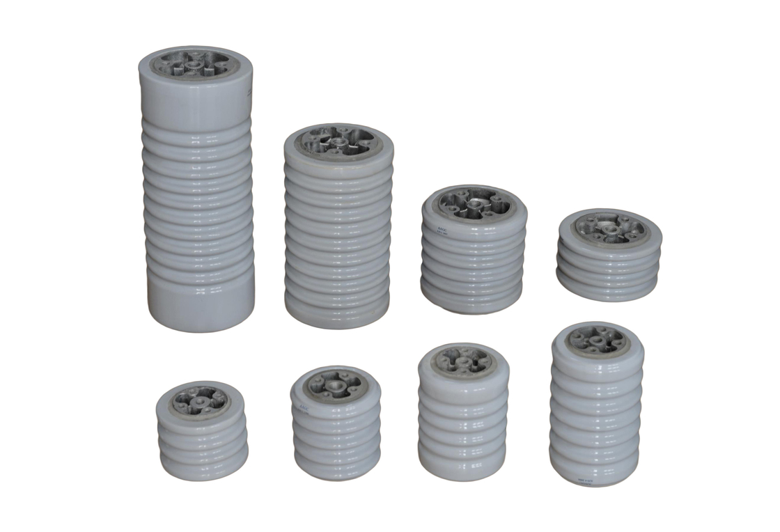 Claro - 5kV isoladores cinzentos do suporte isolador da porcelana do ANSI A20-1