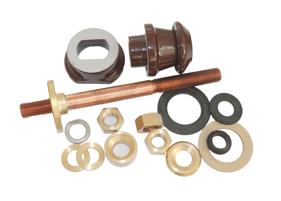 Conjunto da bucha da porcelana DT1-250A com barra de cobre