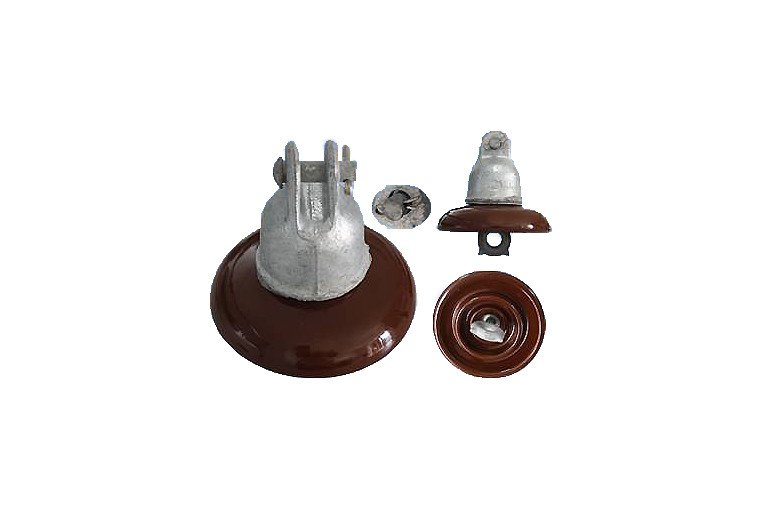 C-110 tipo isolador do disco do ANSI 52-1 da porcelana 44kN