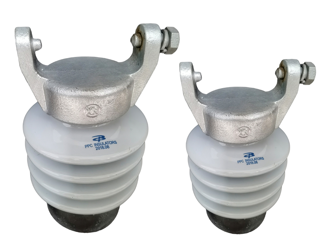 Linha mecânica alta isolador da porcelana da força C-120 do cargo de pequenas perdas