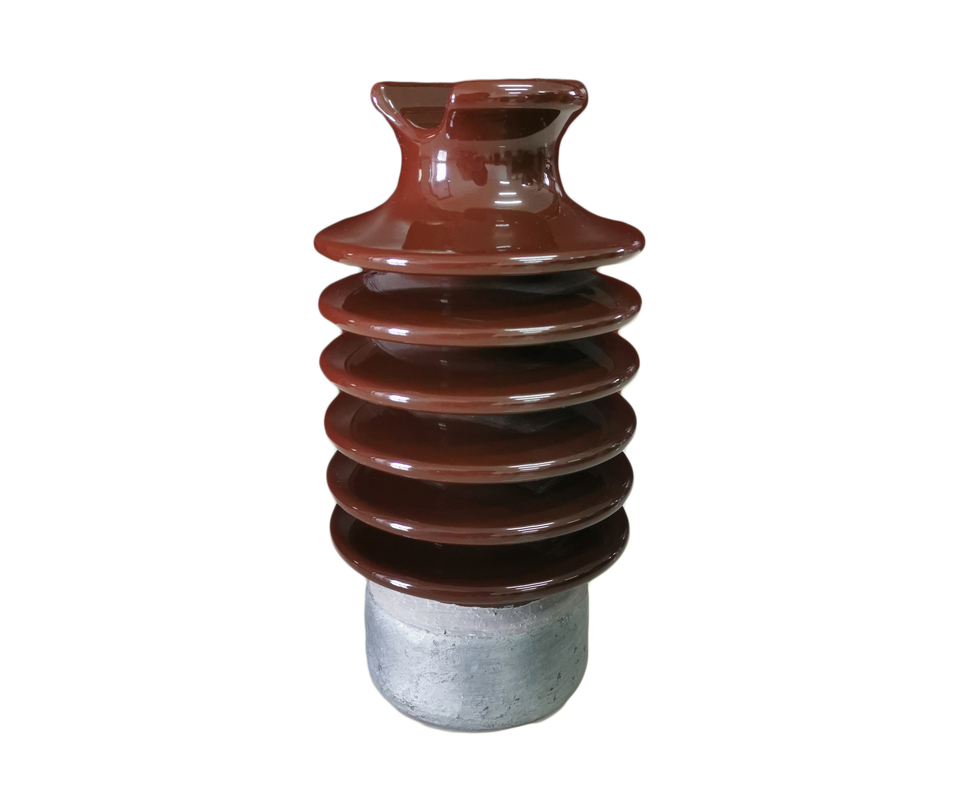 Linha de altura profissional isoladores do ANSI 57-2 305mm do pescoço de F da porcelana do cargo