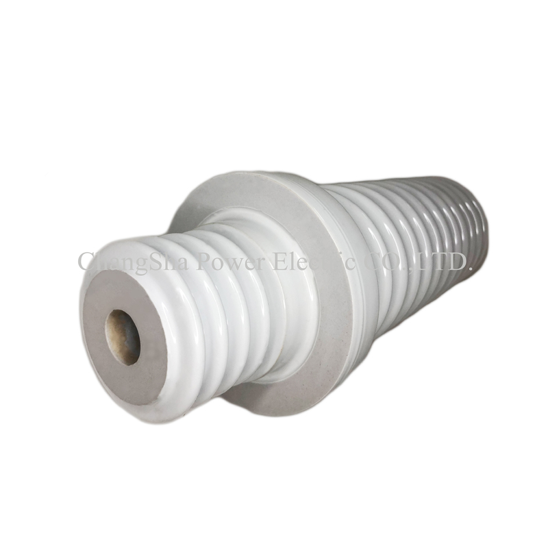 Bucha isolada gás vitrificada branca da porcelana do IEC 25.8kv