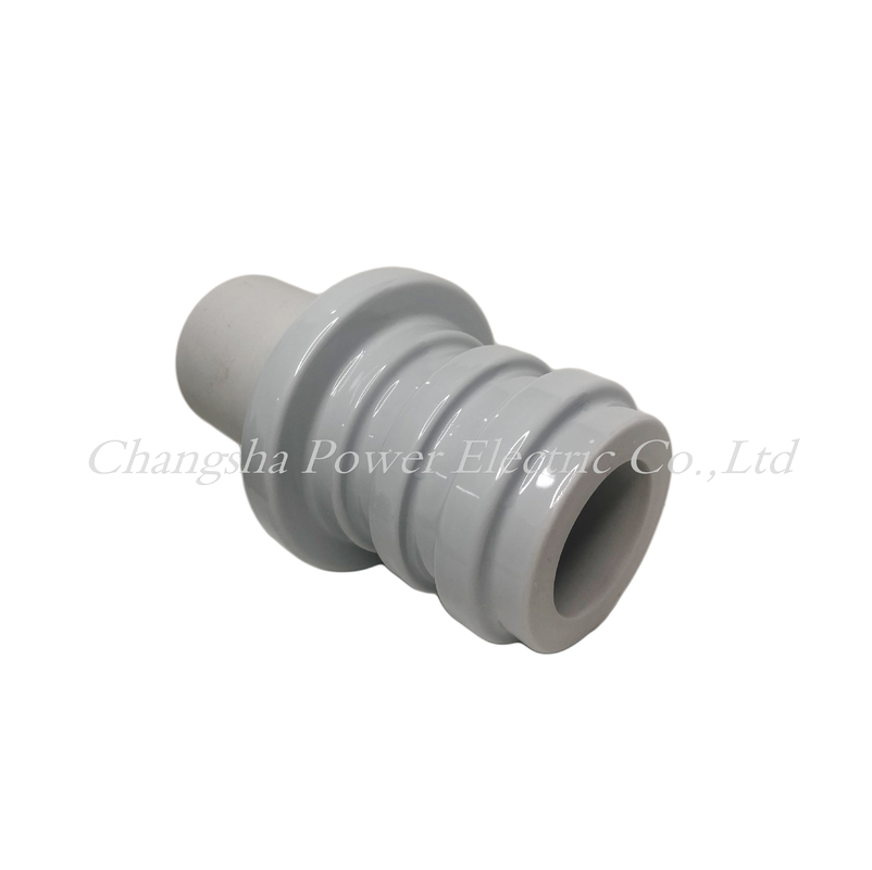 Tipo claro bucha do óleo do ANSI LV de Gray Glazed da porcelana do transformador