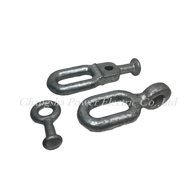 Encaixes padrão do metal 40kn do ANSI para o isolador de suspensão da porcelana