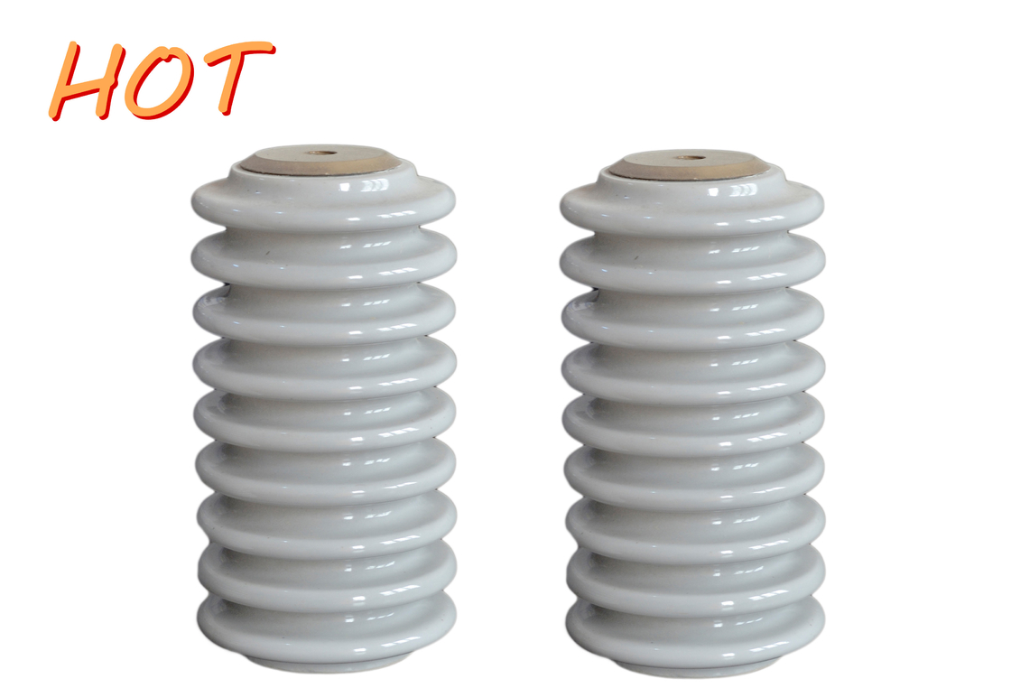 Isoladores de alta tensão do suporte isolador da porcelana do ANSI 13.3kN 14.4kV