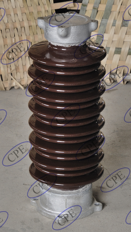 linha isolador da distribuição da altura 35KV de 965mm do prendedor de relâmpago