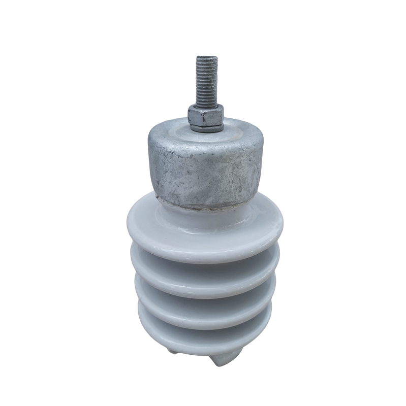 A linha isoladores da porcelana C-120 do cargo vitrificou M20 de superfície M24