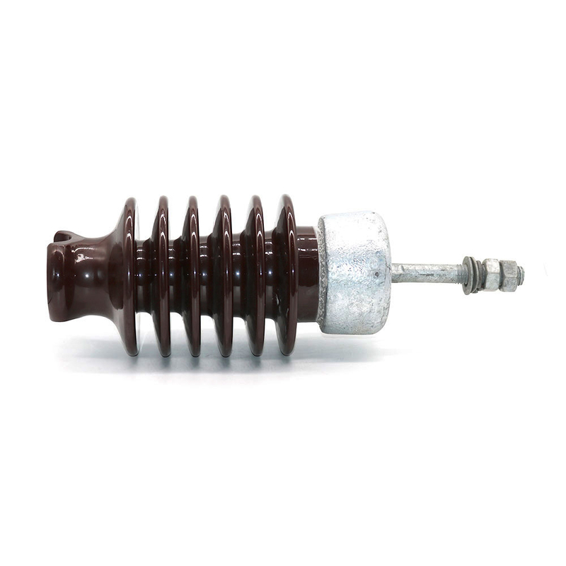 Linha isolador da porcelana da série ANSI57 do cargo horizontal