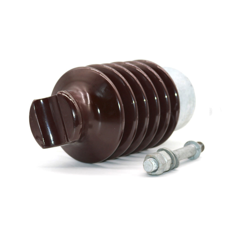 Linha isolador da porcelana da série ANSI57 do cargo horizontal