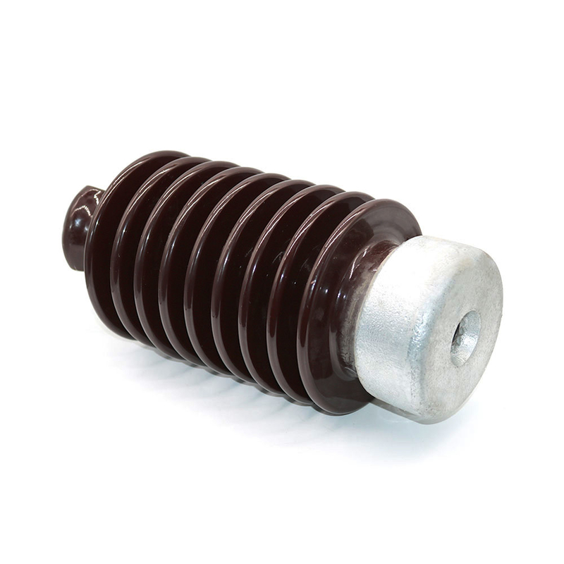 A linha disponível tipo isolador da série ANSI57 do OEM do cargo da porcelana vitrificou o pescoço de F