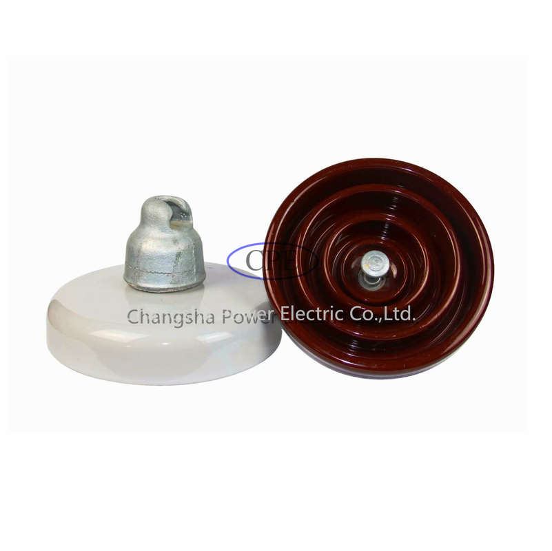 Ansi de alta tensão U80bl do isolador de suspensão da porcelana do alto densidade