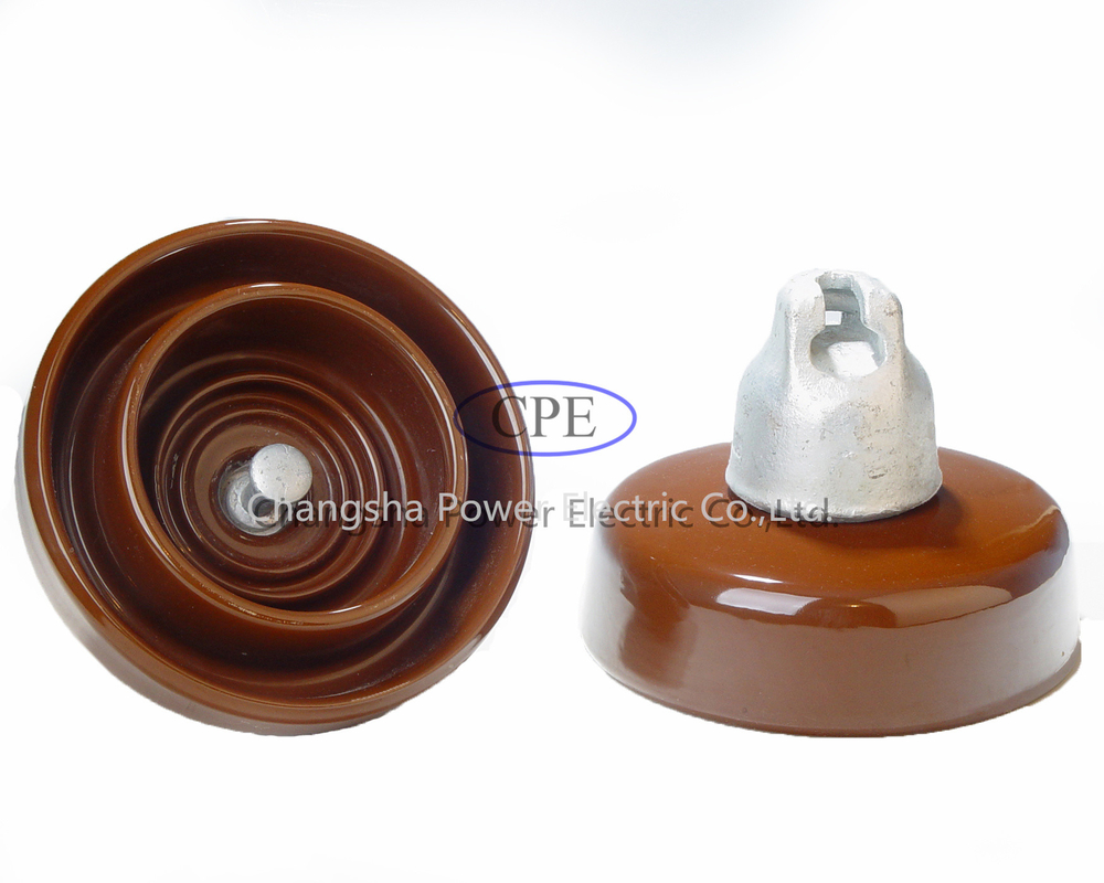 Ansi de alta tensão U80bl do isolador de suspensão da porcelana do alto densidade