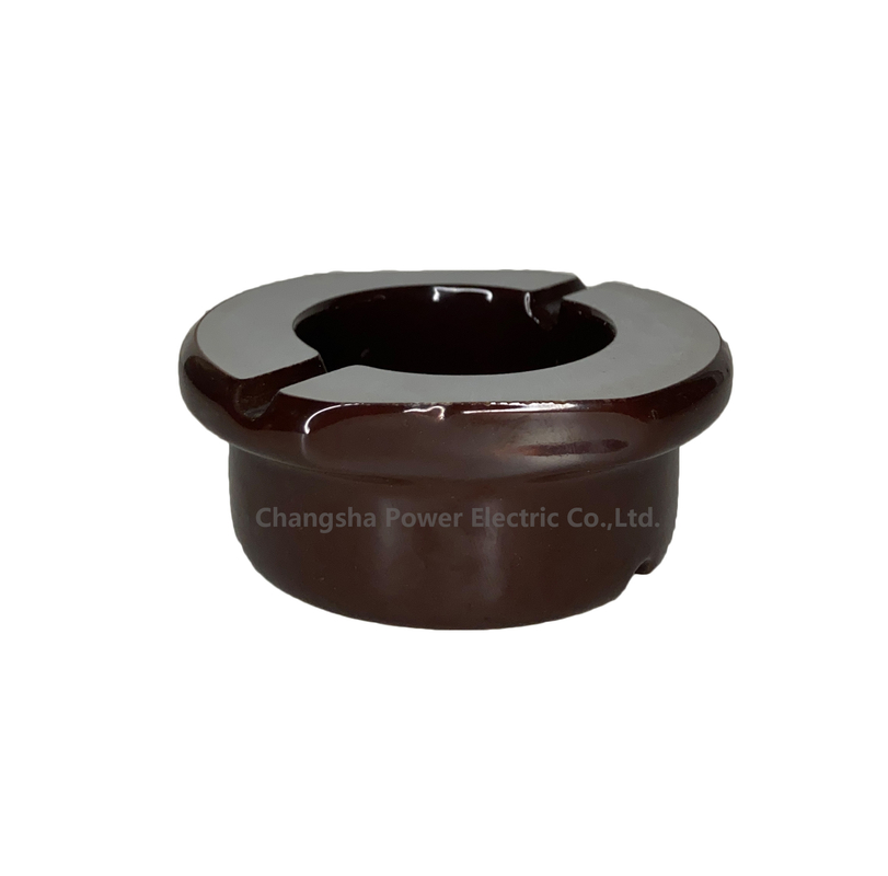 Padrão branco do RUÍDO do oem da bucha da porcelana do transformador de Brown