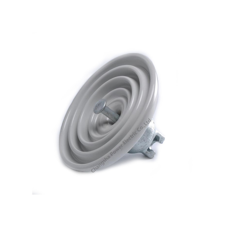 Isolador cerâmico da suspensão do disco da porcelana do ANSI 52-4 para a linha de transmissão