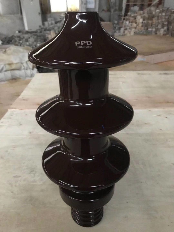 Porcelana Bush de 20NF250 Brown para o tipo transformador do óleo da distribuição