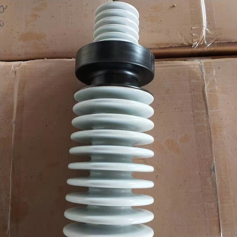 O gás da altura do padrão 432mm do IEC isolou o cobrimento com arbustos do OEM branco da cor